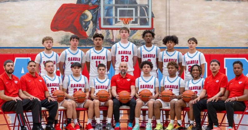 Sandia Matadors Hoops Team Photo